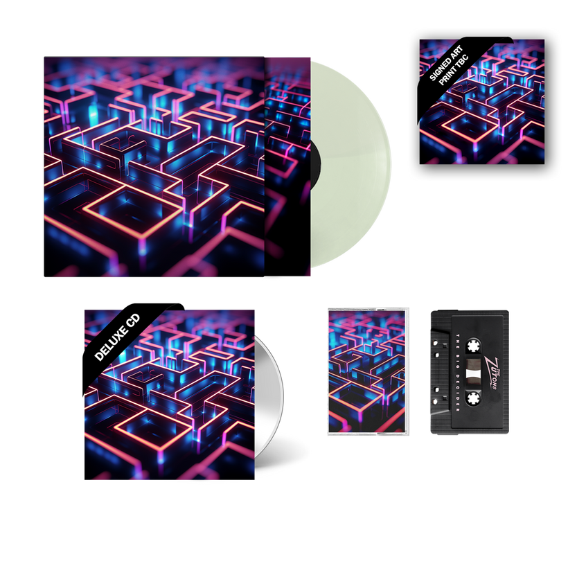 The Big Decider Glow in the Dark LP + Deluxe CD + Cassette (Signed Art Print)