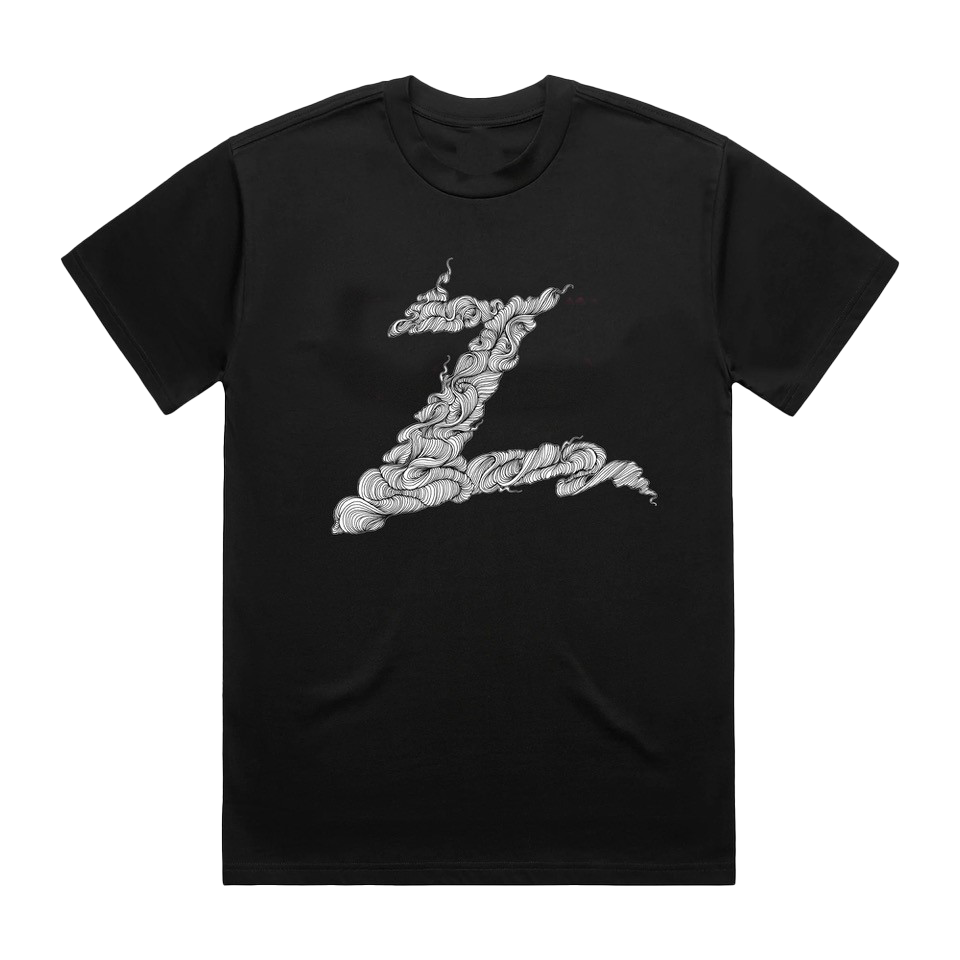 The Zutons 'Z' Tee (Black)